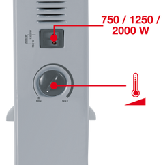 Convector Heater CH 2000 Detailbild 1