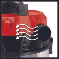 Wet/Dry Vacuum Cleaner (elect) TE-VC 1820 detail_image 2