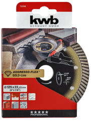 K-CUTD-DIA AGGRESSO-FLEX® Gold-Line DIAMOND cutting discs, ø 125 mm special_packing 1
