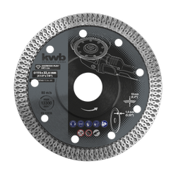K-CUTD-DIA AGGRESSO-FLEX® GREY Line diamond cutting disc for hard ceramics productimage 1