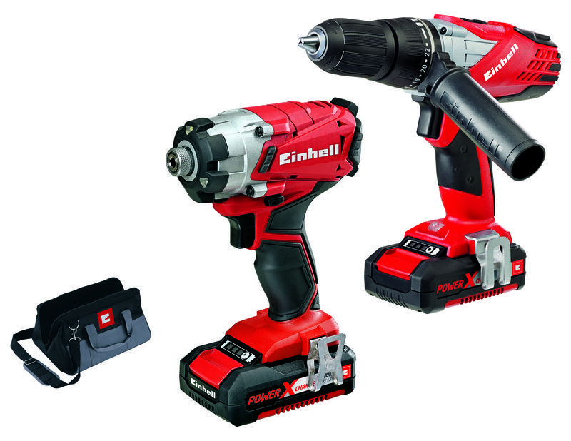 Productimage Cordless Drill Kit 18V Twin Pack