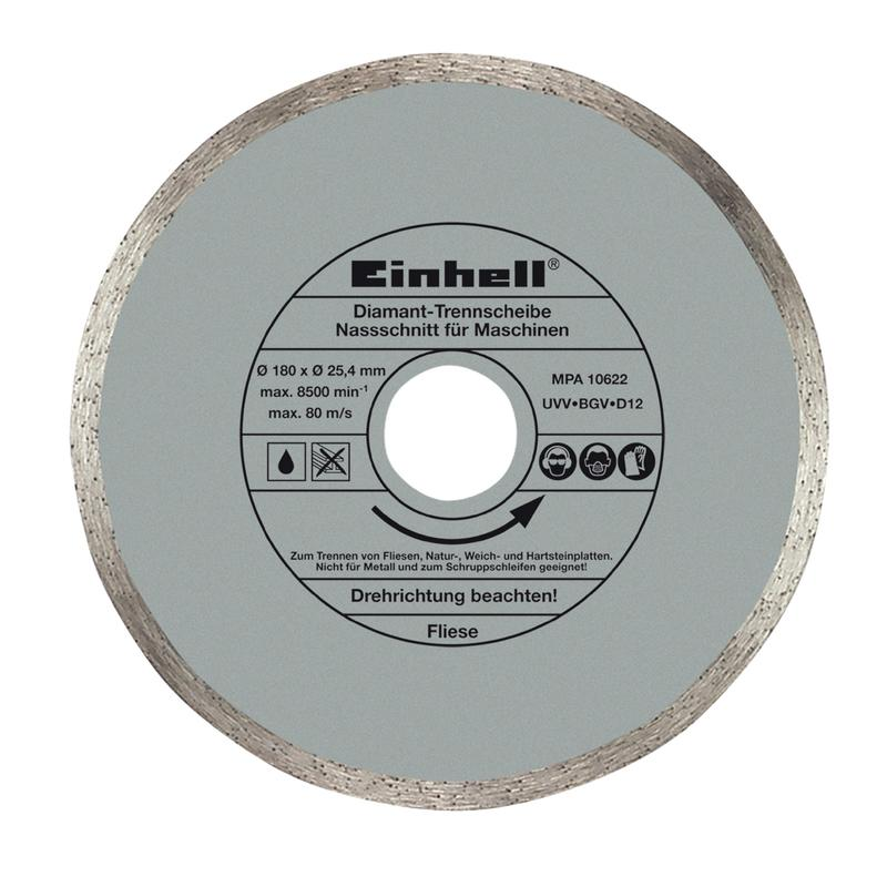 Productimage Tile Cutting Accessory Diamond Cutting Disc180x25,4mm
