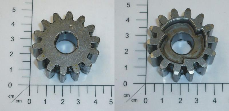 Productimage  right pinion