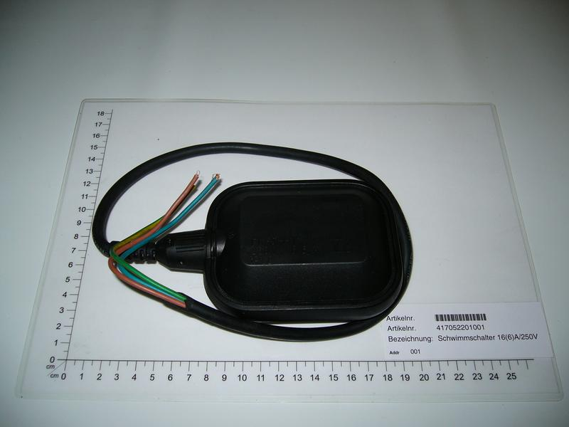 Productimage  Floater Switch 16(6)A/250V
