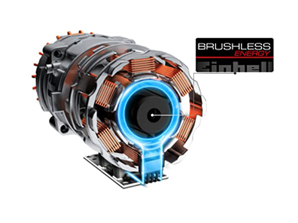 Innovative Einhell Brushless-Motor-Technologie