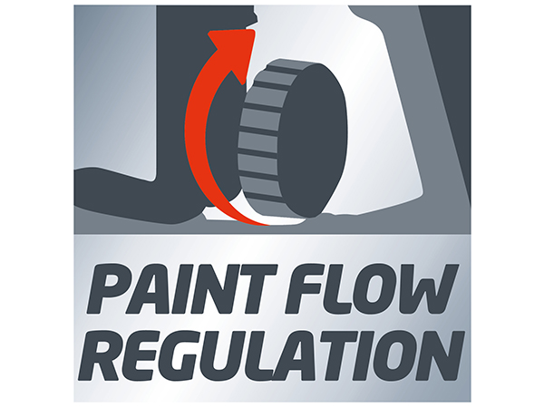 Practical paint quantity regulation