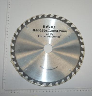 HM-Sägeblatt 250x30x3,2mm; 36Z