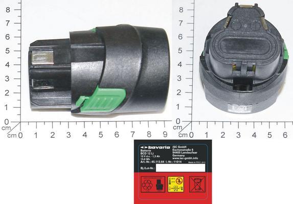 Battery for BCD 12 Li