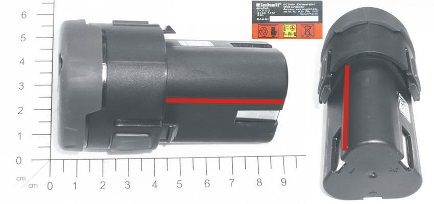 Battery for TC-CD 12 Li, EX;