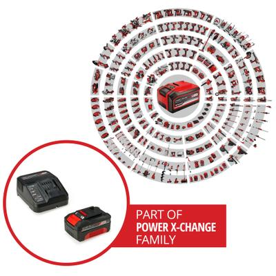 Original Einhell Starter Kit 2 x 4,0 Ah Power X-Change et Twincharger  (Li-Ion, 18 V, 2 batteries 4,0 Ah et chargeur double rapide, compatible  avec tous les appareils Power X-Change) : : Bricolage