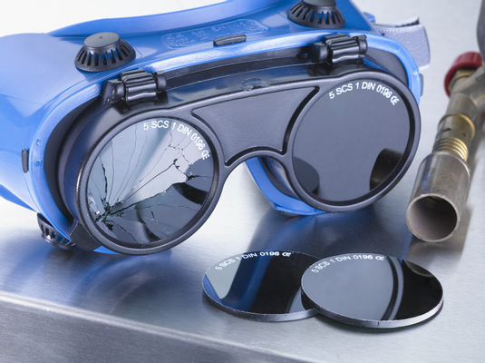 Ersatzglas, Athermal, Schutzstufe 5A, für Schweißerschutzbrille 378000